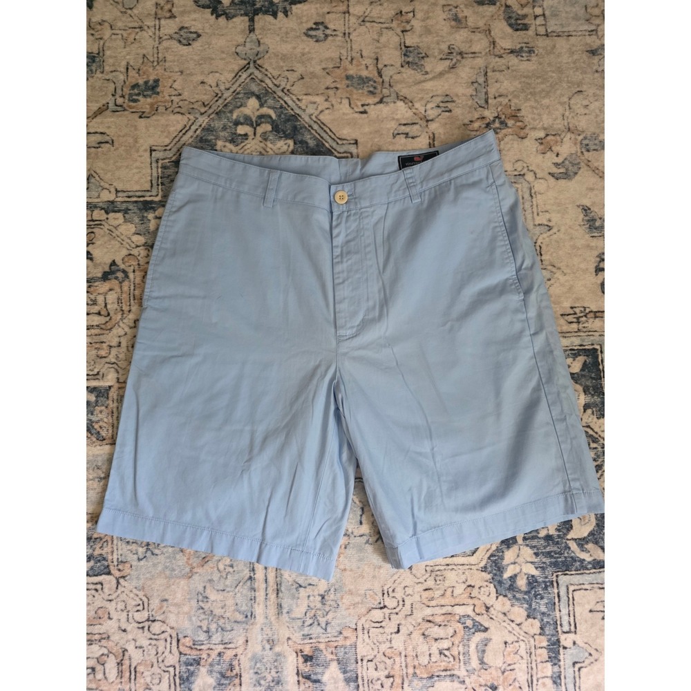 Vineyard Vines‎ Men's Size 35 Light Blue Chino Casual Preppy Club Shorts